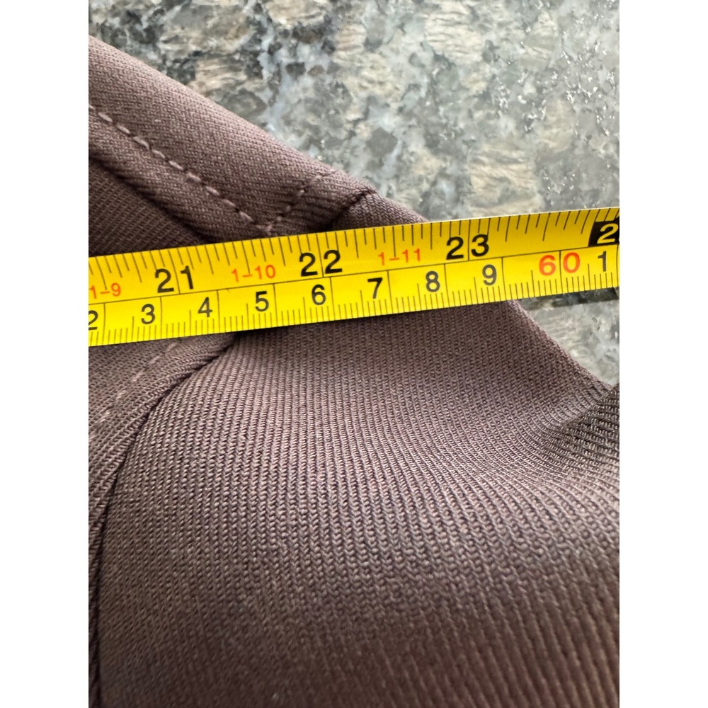 Sandro Titouan Brown Zip Up Bomber Jacket Marron Gold Button H25TITOUAN Size 42 - Picture 9 of 11